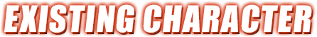 existing character